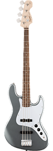 Baixo Fender 4c Squier Affinity Jazz Bass Slick Silver Escala Laurel