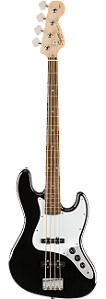 Baixo Fender 4c Squier Affinity Jazz Bass Black Escala Laurel