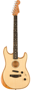 Violão Fender American Acoustasonic Stratocaster Natural