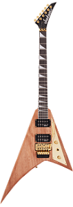 Guitarra Jackson Rhoads Mah JS32 RR Natural Gold