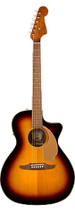 Violão Eletroacústico Fender Newporter Player Sunburst