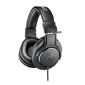 Fone Audio Technica Headphone ATH-M20x Profissional