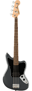 Baixo Fender 4c Squier Affinity Jaguar H Charcoal Frost Metallic