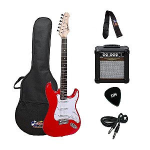 WINNER KIT GUITARRA WGS VERMELHA