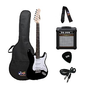WINNER KIT GUITARRA WGS PRETA