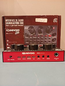 SOUNDVOICE INTERFACE LITE SOUNDCASTING 300      (OUTLET)