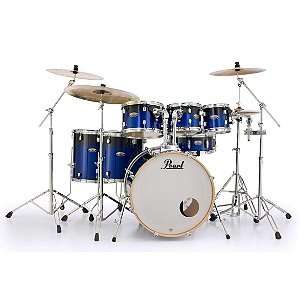 PEARL BAT DECADE 08,10,12,14,16,22 K.BLUE F./SHELL (NÃO ACOMPANHA FERRAGEM)