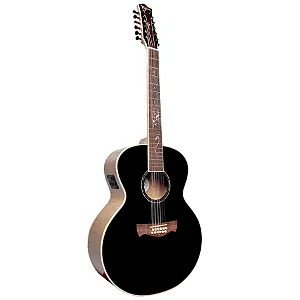 TAGIMA VIOLAO 12C FS-600 XII BK FISHMAN