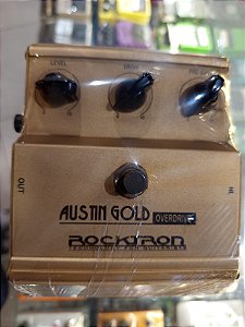 ROCKTRON PEDAL AUSTIN GOLD OVERDRIVE  (OUTLET)