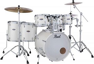 PEARL BAT DECADE 08,10,12,14,14,16,22 WHITE SHELL   (NÃO ACOMPANHA FERRAGENS)