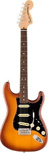 FENDER GUIT FSR AM PERF STRAT TMBR HNYB