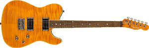 FENDER GUIT CSTM TELECASTER FMT HH AMB 262004520