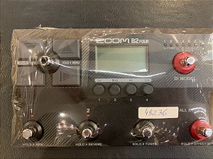 ZOOM PEDALEIRA BAIXO B2 FOUR (OUTLET)