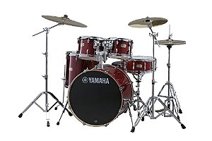 YAMAHA BATERIA STAGE CUSTOM Cranberry Red 10 12 14 14 16 22