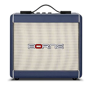 BORNE CAIXA AMPLIFICADORA P/GUITARRA F60 AZUL