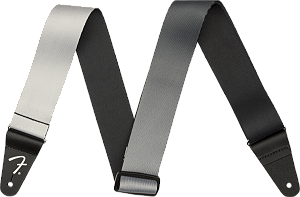 FENDER CORREIA GUIT 2 OMBRÉ STRAP SILVER