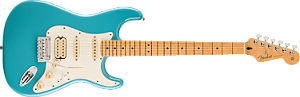 FENDER GUIT MX PLAYER II STRAT HSS AQB