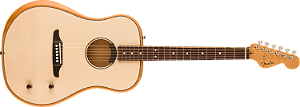 FENDER VIOLAO HIGHWAY PARLOR NAT RW W/B