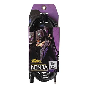 SANTO ANGELO CABO MIC NINJA HG 4.57MT XLR P10