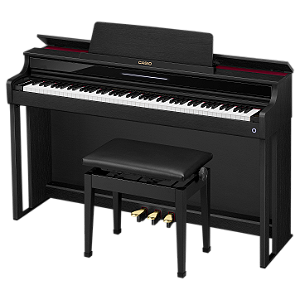 CASIO PIANO AP-550 BK C/BANQUETA