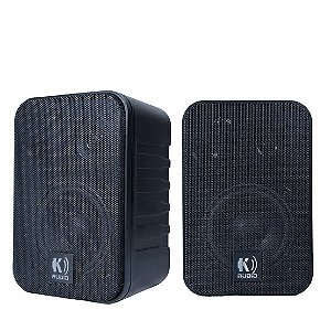 K AUDIO CX SOM AMB 4" KSA104B 20W BK PAR kit 12 unid