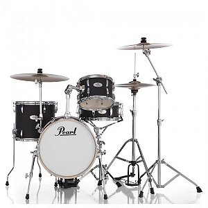 PEARL BATERIA MIDTOWN 10,13,13,16 MATTE BLACK (NÃO ACOMPANHA FERRAGEM)