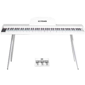 Piano Digital Keypower KP-880 Iniciante WH