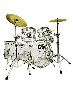 CUSTOM SOUND BATERIA ACRILICA CSDACRIL01 TRANSP