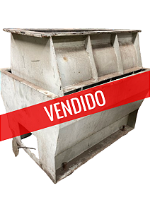 Vibrador de chips de 200 litros