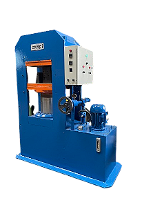 Prensa Hidráulica de Vulcanização CRESPI 200 toneladas