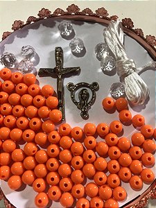 KIT TERÇO LARANJA/ OURO VELHO