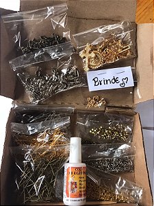 Caixa/ COMBO de entremeios, Cruz e Metais