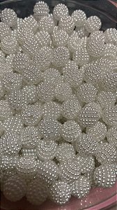 Craquelada 10 mm branca