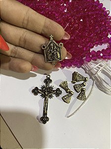 Kit terço de cristal