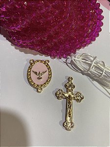 Kit terço de cristal