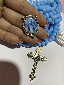 Kit terço de cristal