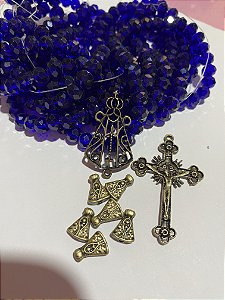 Kit terço de cristal