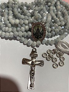 Kit terço de cristal