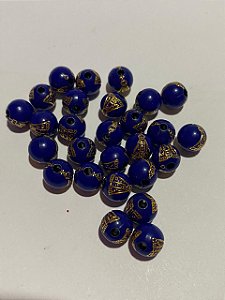 Conta 8mm com imagem de Nossa Senhora Aparecida 60 un