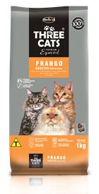 Ração Hercosul Three Cats Premium Especial Frango para Gatos ... Ração Hercosul Three Cats Premium Especial Frango para Gatos ...