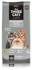 Ração Hercosul Three Cats Premium Especial Frango para Gatos ... Ração Hercosul Three Cats Premium Especial Frango para Gatos ...