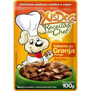 XisDog Receitas do Chef Sabores da Granja Frango - 100g XisDog Receitas do Chef Sabores da Granja Frango - 100g