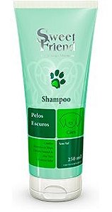 Shampoo para Cães de Pelos Escuros Sweet Friend - 250ml Shampoo para Cães de Pelos Escuros Sweet Friend - 250ml