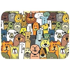 Jogo Americano Futon Dog Gang Jogo Americano Futon Dog Gang