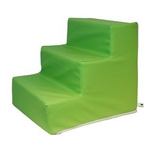 Escada Para Cachorros Futon Dog Courino Verde - Frete Grátis Escada Para Cachorros Futon Dog Courino Verde - Frete Grátis