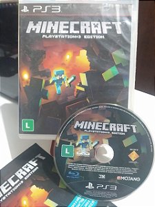 Minecraft Ps3 Original Mídia Física Seminovo