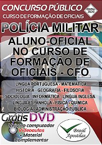 Polícia Militar de São Paulo PM/SP  -Apostila PREPARATÓRIA para Curso Para Formação de Oficiais - CFO