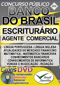 Banco do Brasil 2023 - Apostila para PREPARATÓRIA Agente Comercial
