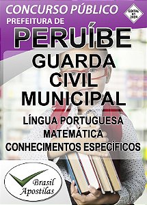 Peruíbe, SP 2024 - Apostila para Guarda Civil Municipal