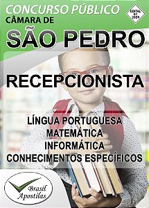 São Pedro, SP - 2024 - Apostila para Recepcionista